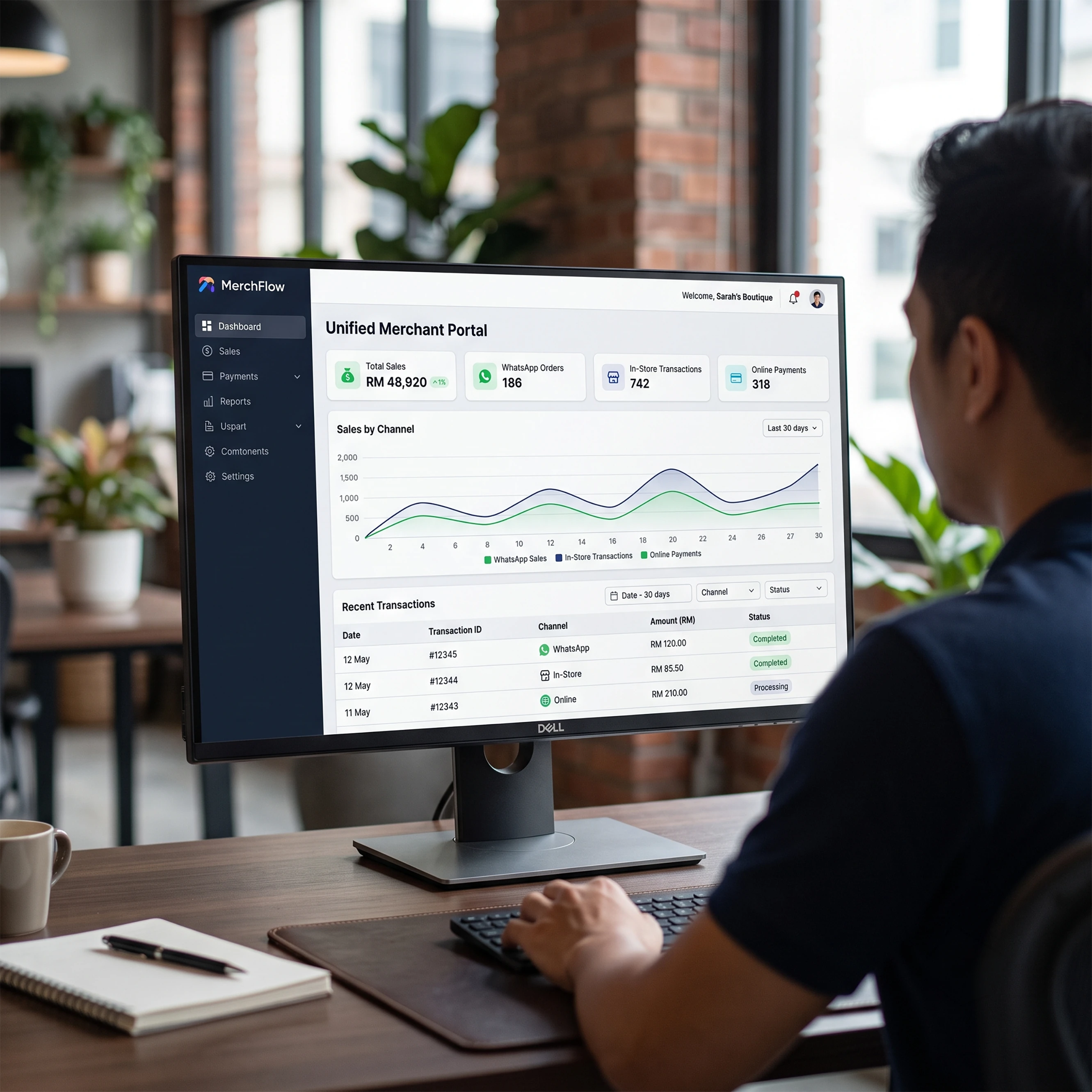 Unified Merchant Dashboard